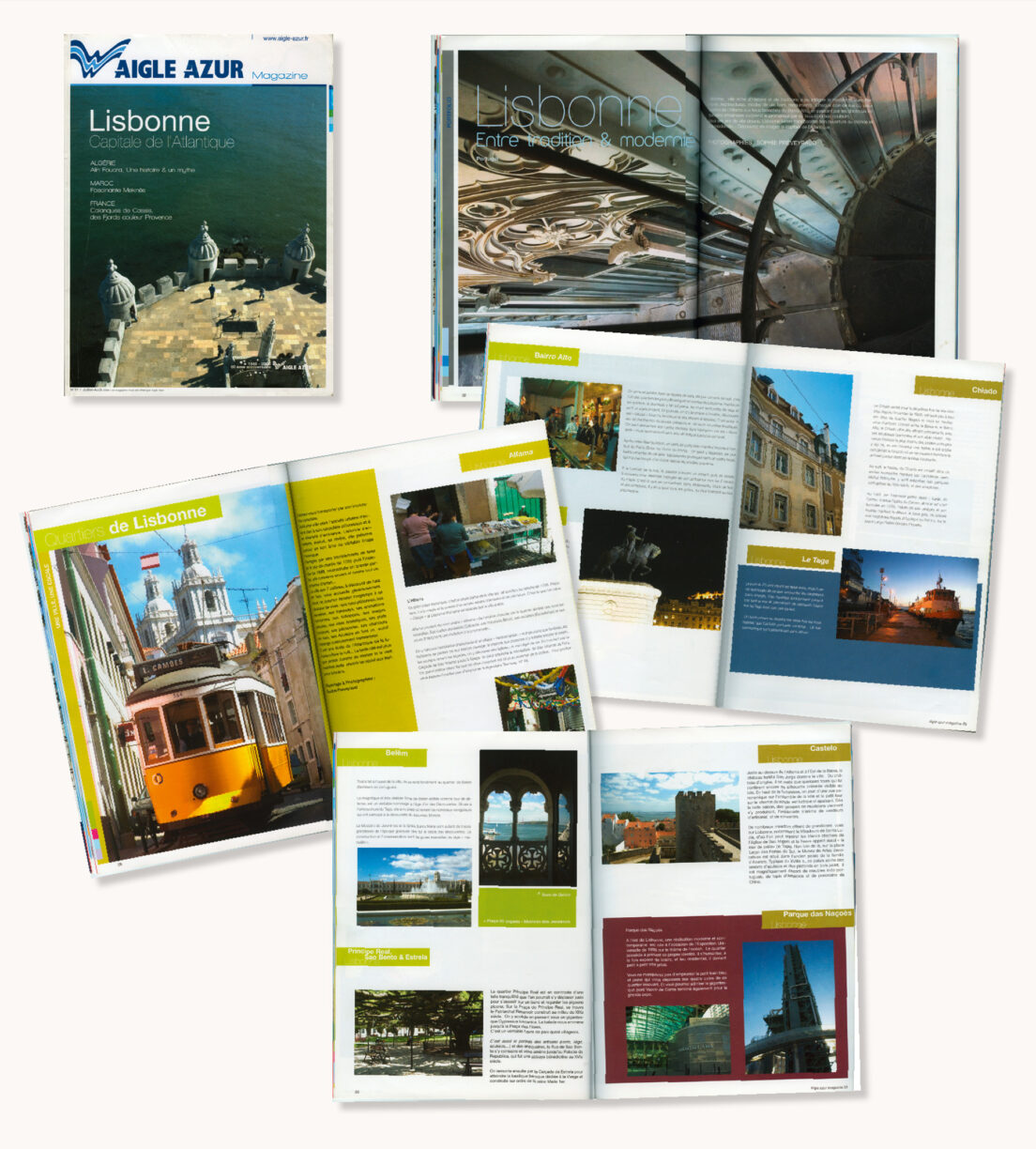Reportage Lisbonne pour Aigle Azur