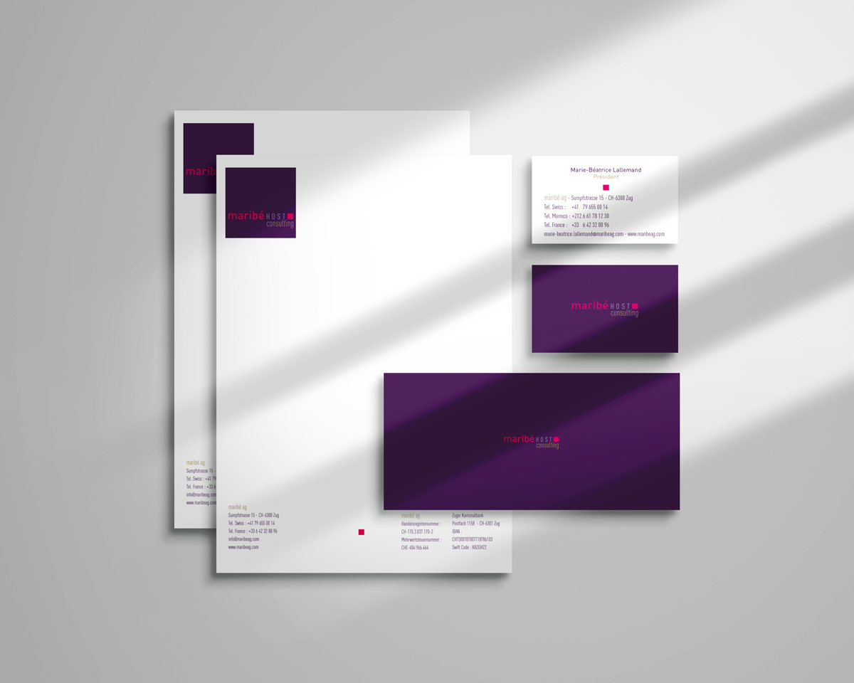 Papeterie maribé Host Consulting