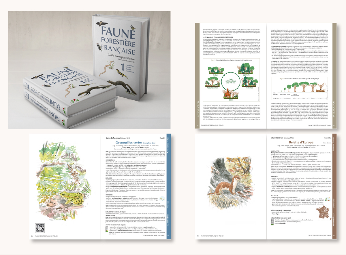 Dictionnaire de la Faune Forestière édité par le CNPF