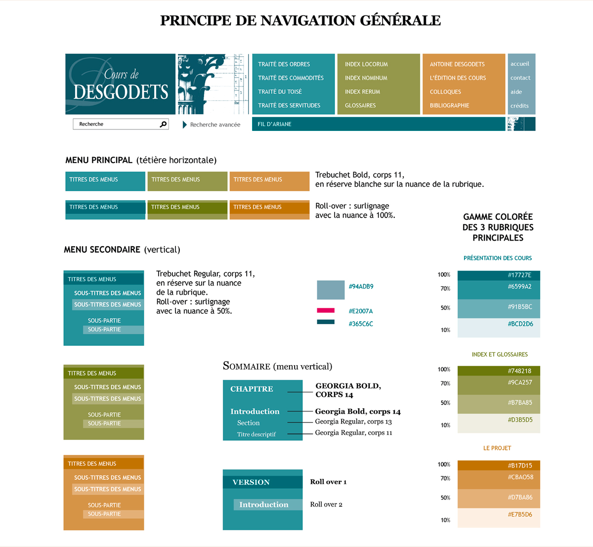 Charte graphique du site web Antoine Desgodets-1